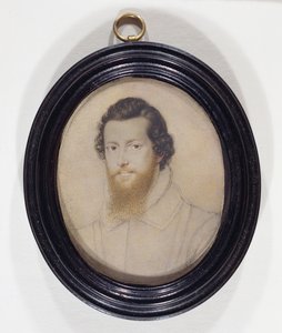 Robert Devereux, 2° conte di Essex, K.G. (1566-1601) da Isaac Oliver
